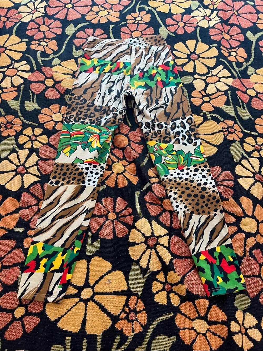 Rare Vintage 1980s YVAN & MARZIA Paris Animal Print 2-Piece Set - Picture 8 of 11